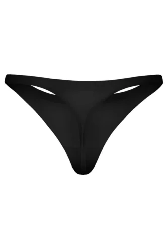 String en maille sans coutures Intimates, noir