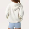 Sweat à capuche oversize avec appliqué, couleur Milk Sweat à capuche oversize avec appliqué, couleur Milk