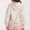 Sweat à capuche oversize avec appliqué, à pois ivoire Sweat à capuche oversize avec appliqué, à pois ivoire