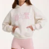 Sweat à capuche oversize avec applique, couleur ivoire Sweat à capuche oversize avec applique, couleur ivoire