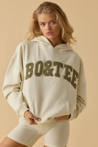 Sweat à capuche oversize couleur ivoire Sweat à capuche oversize couleur ivoire