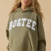 Sweat à capuche oversize couleur olive clair Sweat à capuche oversize couleur olive clair