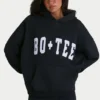 Sweat à capuche oversize en noir Sweat à capuche oversize en noir