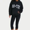 Sweat à capuche oversize en noir Sweat à capuche oversize en noir