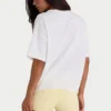T-shirt oversize en jersey de coton blanc T-shirt oversize en jersey de coton blanc