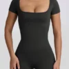 T-shirt sans coutures Super Sculpt, couleur cendré