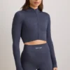 Veste courte zippée FlexiRib, couleur Indigo Slate Veste courte zippée FlexiRib, couleur Indigo Slate