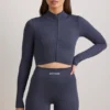 Veste courte zippée FlexiRib, couleur Indigo Slate Veste courte zippée FlexiRib, couleur Indigo Slate