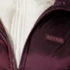Veste de ski imperméable à double épaisseur, couleur bordeaux Veste de ski imperméable à double épaisseur, couleur bordeaux