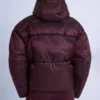 Veste de ski oversize courte imperméable, couleur bordeaux Veste de ski oversize courte imperméable, couleur bordeaux