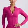 Veste zippée Define Luxe couleur baies Veste zippée Define Luxe couleur baies