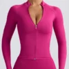 Veste zippée Define Luxe couleur baies Veste zippée Define Luxe couleur baies