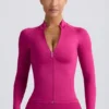 Veste zippée Define Luxe couleur baies Veste zippée Define Luxe couleur baies