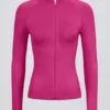 Veste zippée Define Luxe couleur baies Veste zippée Define Luxe couleur baies