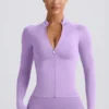 Veste zippée Define Luxe en lilas Veste zippée Define Luxe en lilas