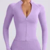 Veste zippée Define Luxe en lilas Veste zippée Define Luxe en lilas