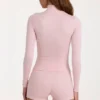 Veste zippée Soft Active en Blush Marl