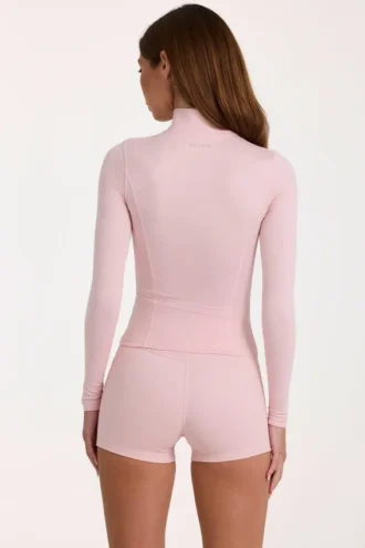 Veste zippée Soft Active en Blush Marl