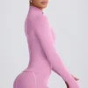 Veste zippée Soft Active en rose poudré Veste zippée Soft Active en rose poudré